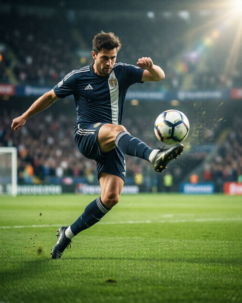 Football stadium scene — Ulasan Pertandingan