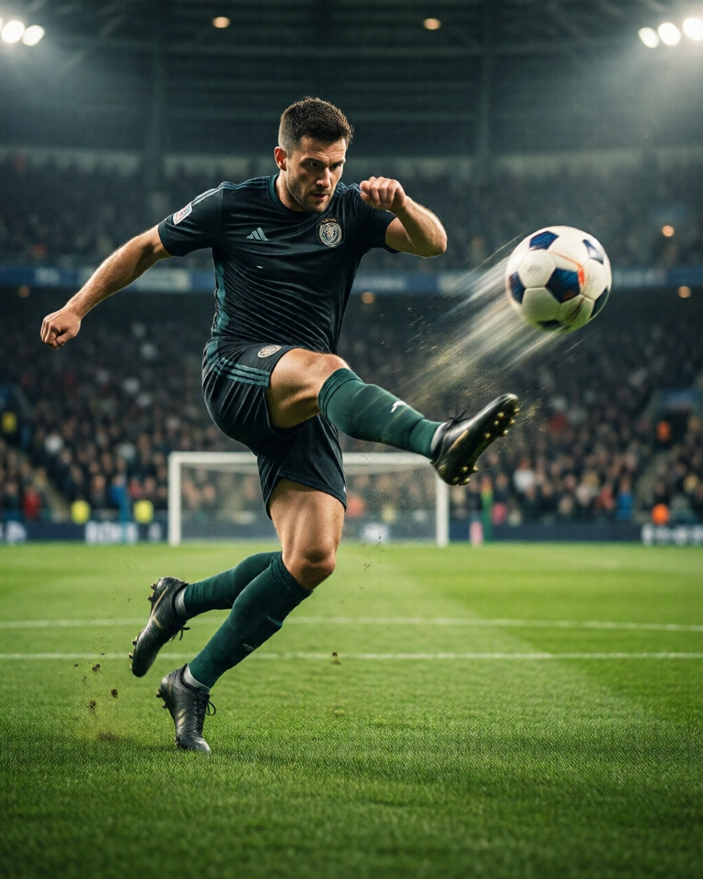 Football stadium scene — Sudut Pelatih