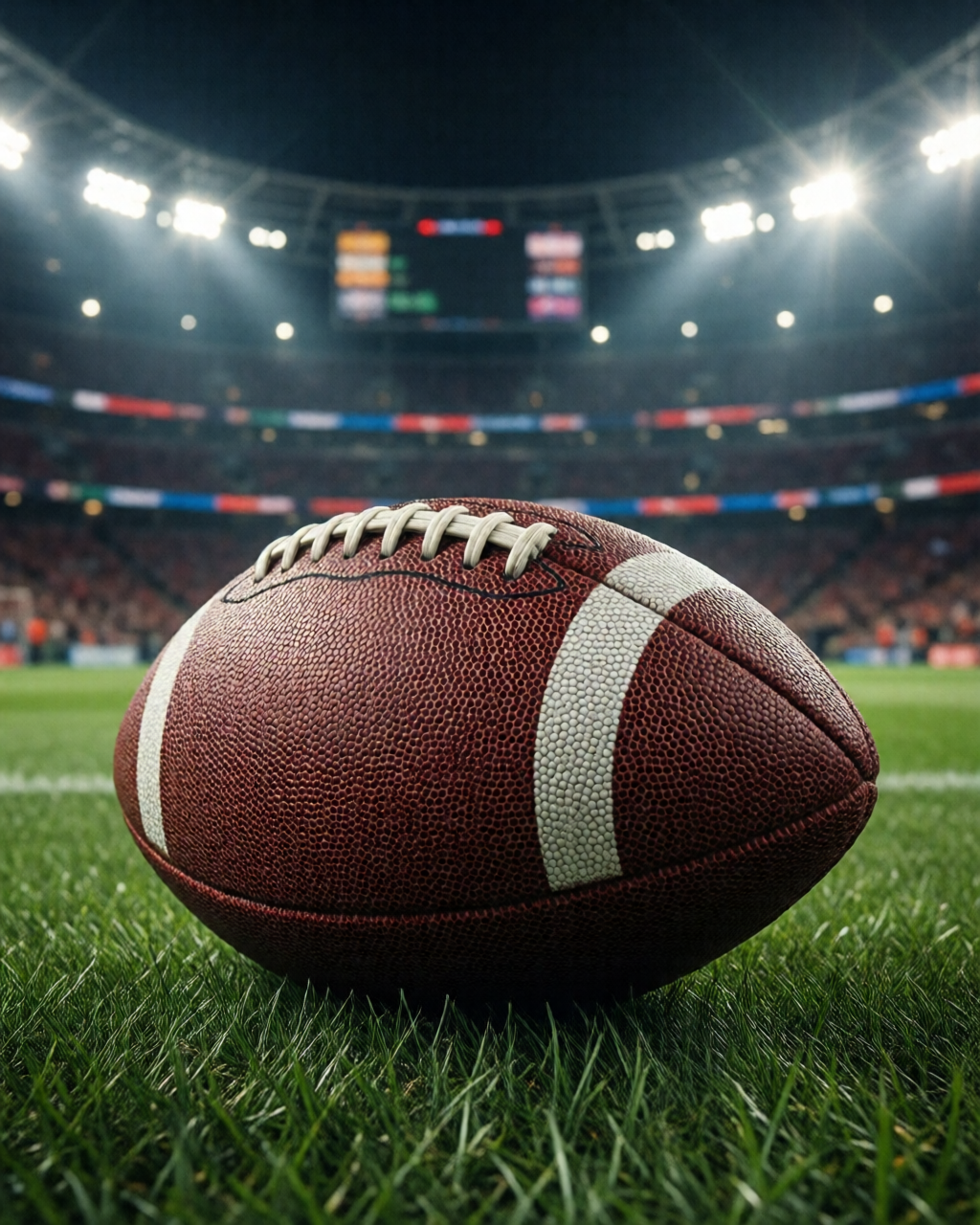 Football stadium scene — Analisa Taktik