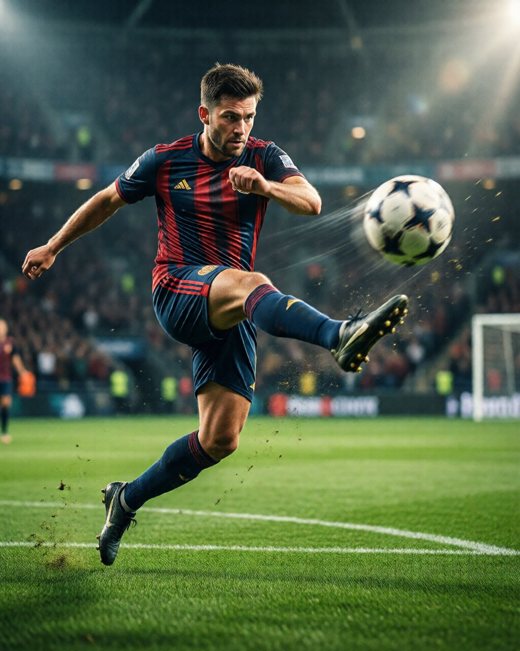 Football stadium scene — Ulasan Pertandingan