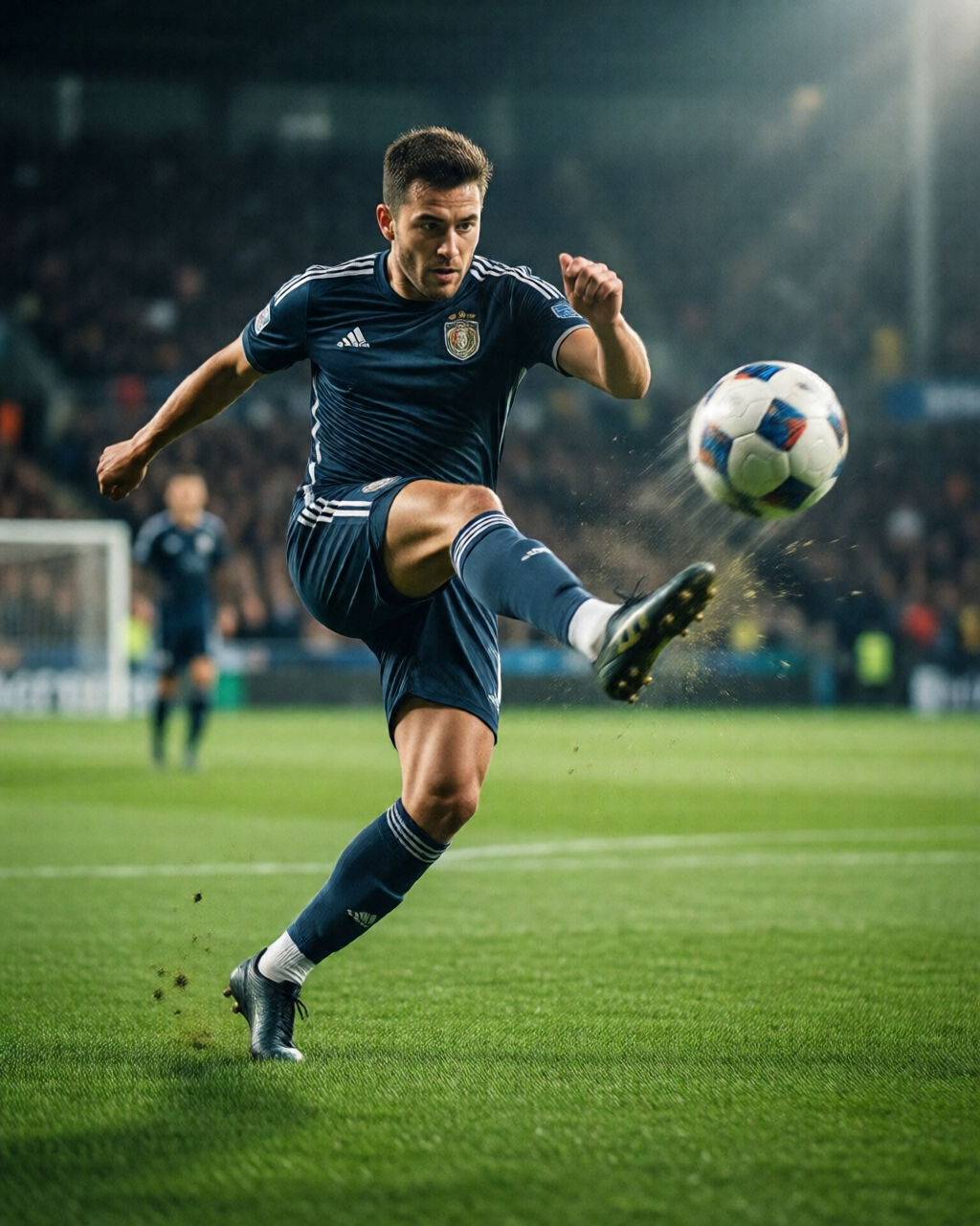 Football stadium scene — Ulasan Pertandingan