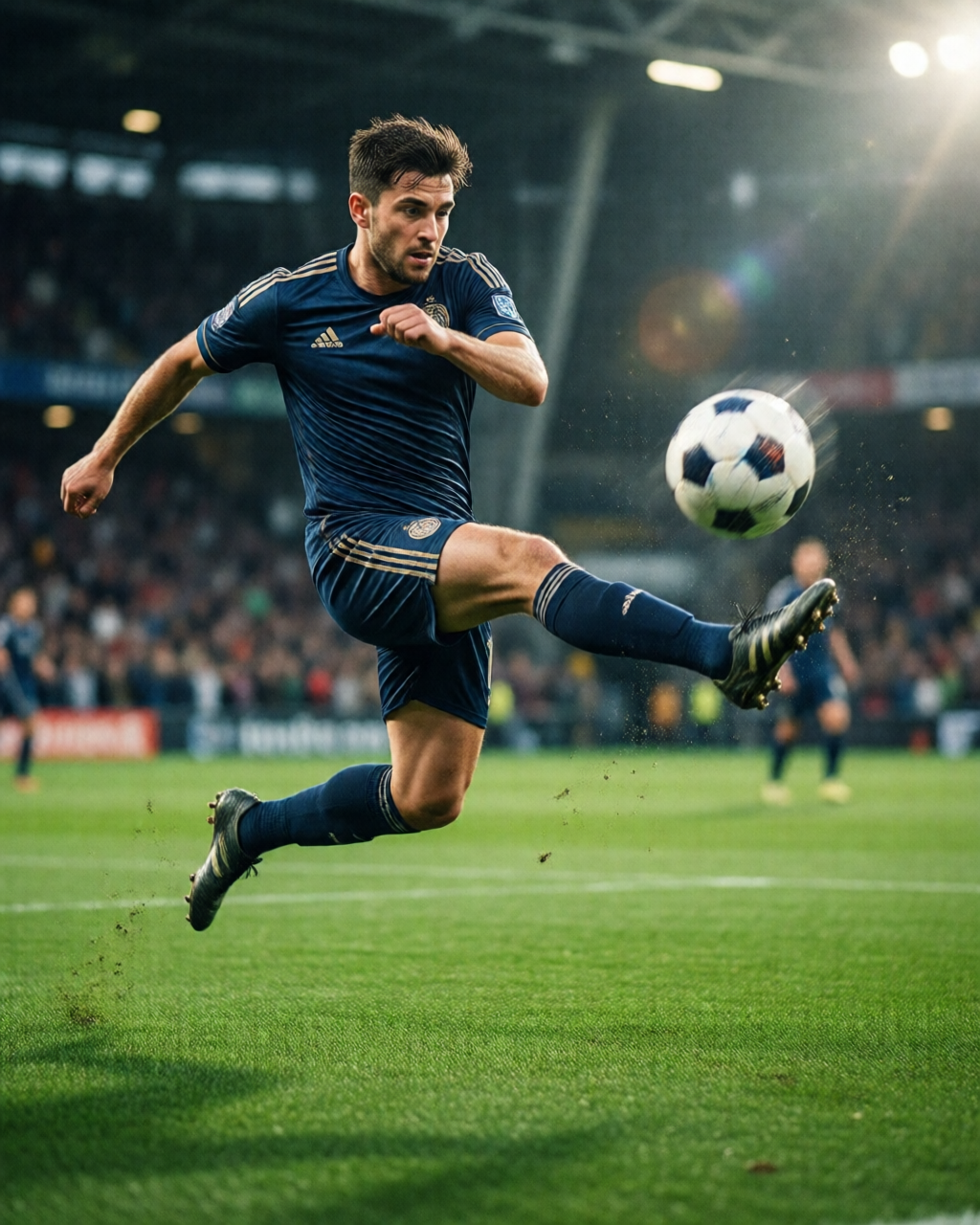 Football stadium scene — Strategi Tim