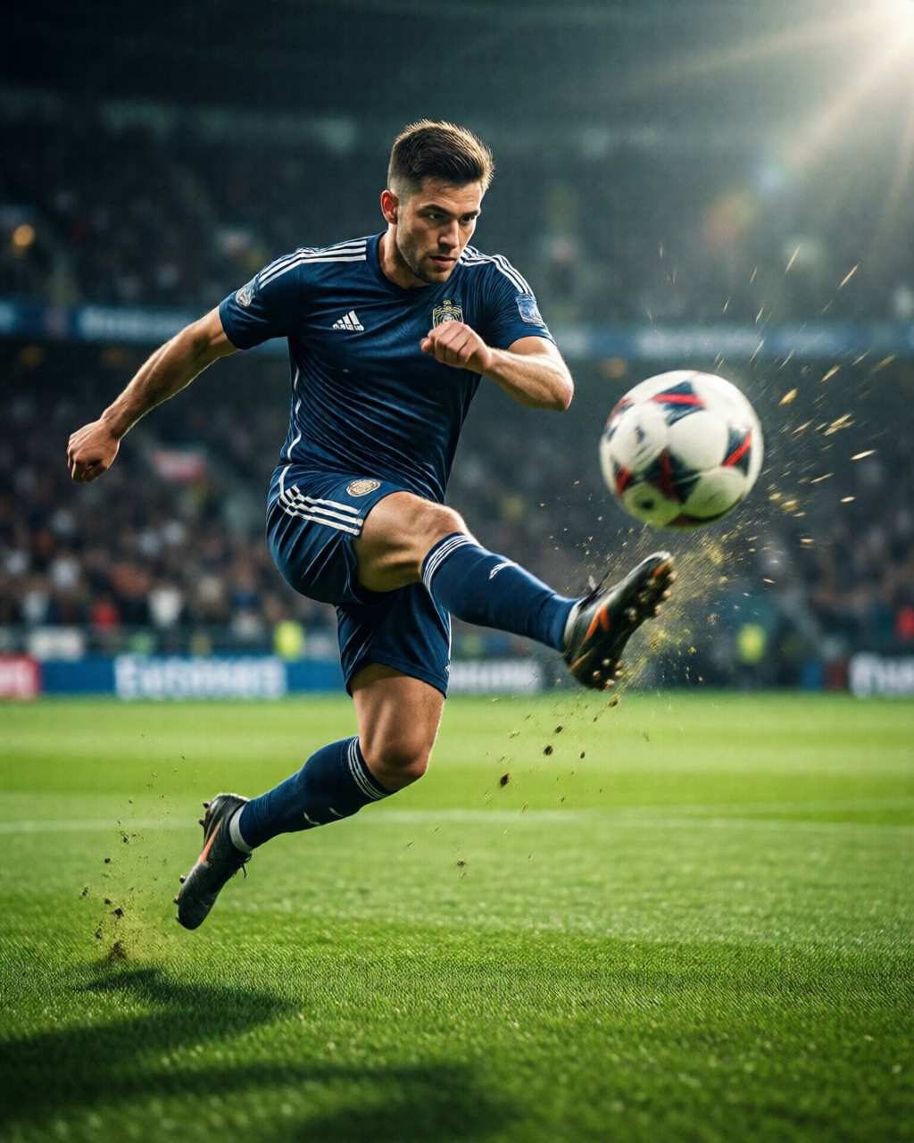Football stadium scene — Sudut Pelatih