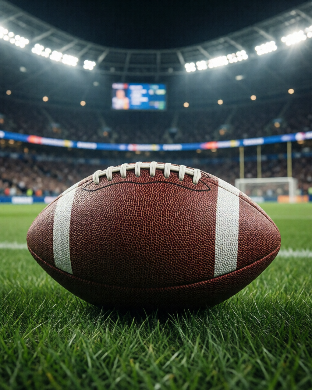 Football stadium scene — Analisa Taktik