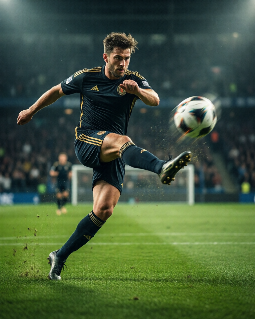 Football stadium scene — Fan Zone Sepak Bola