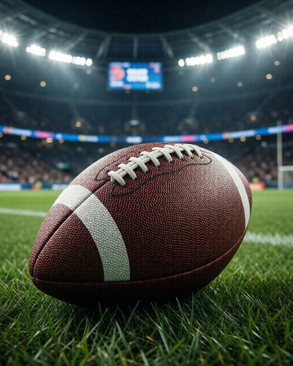 Football stadium scene — Info Piala Dunia