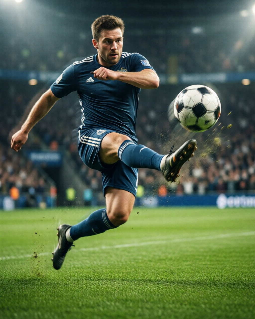 Football stadium scene — Catatan Pemain
