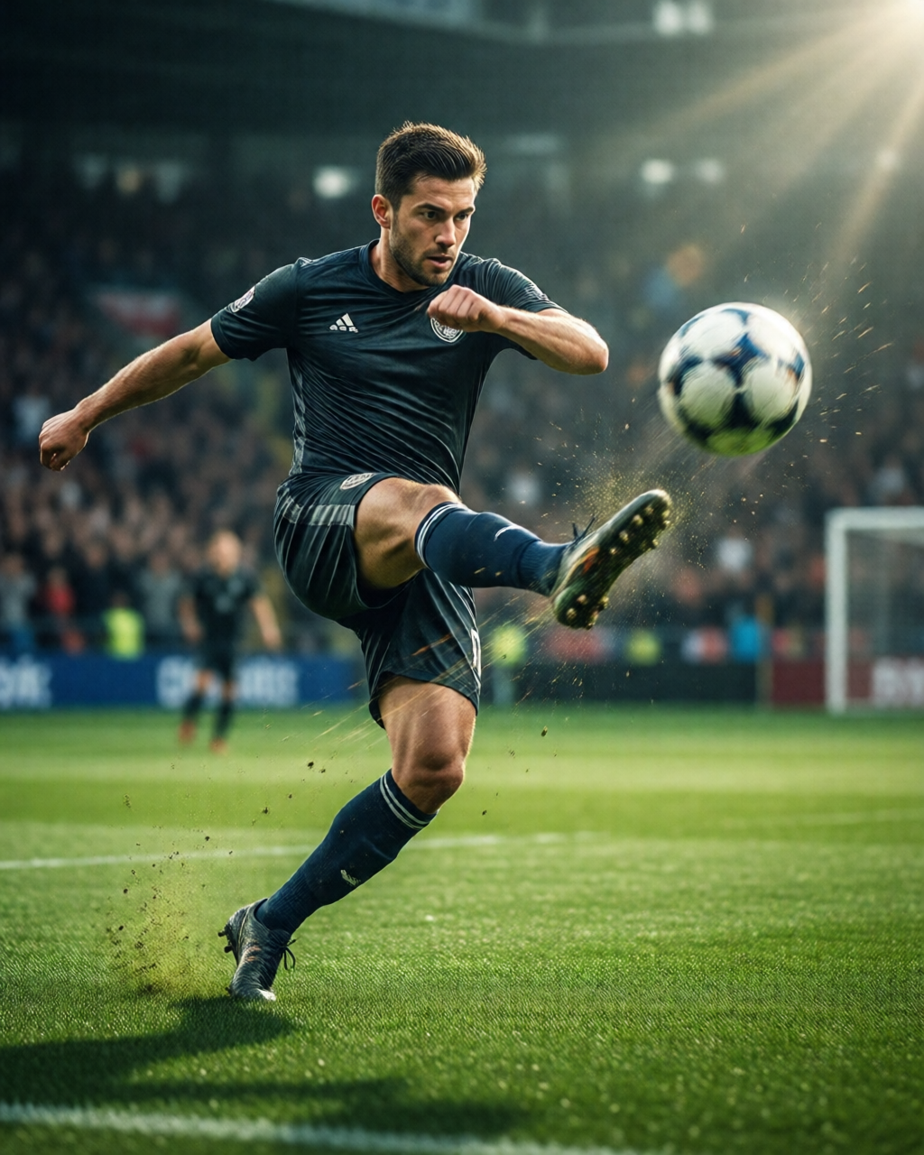 Football stadium scene — Sudut Pelatih