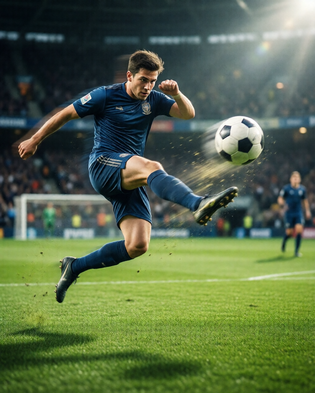Football stadium scene — Fan Zone Sepak Bola