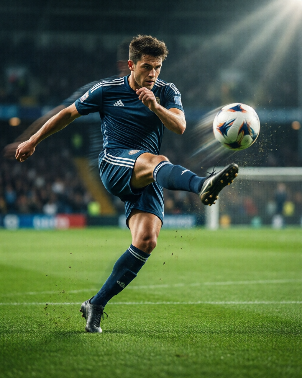 Football stadium scene — Catatan Pemain