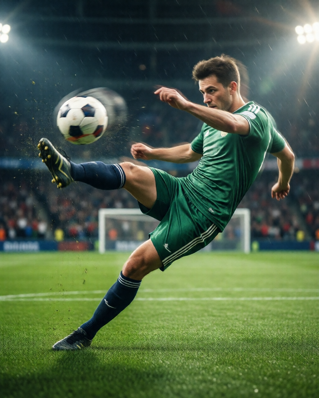 Football stadium scene — Pertandingan Live
