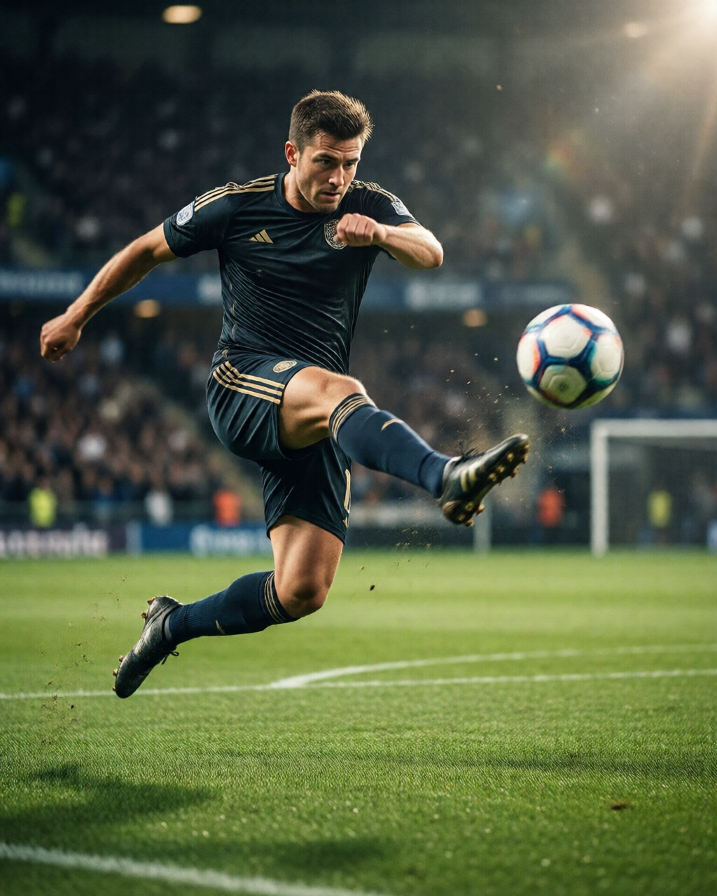 Football stadium scene — Ulasan Pertandingan