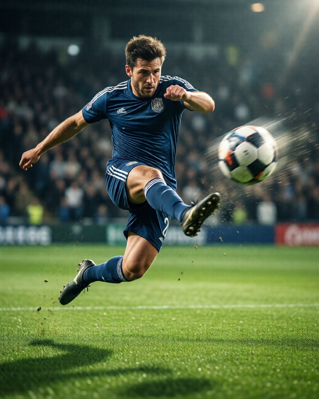 Football stadium scene — Info Piala Dunia