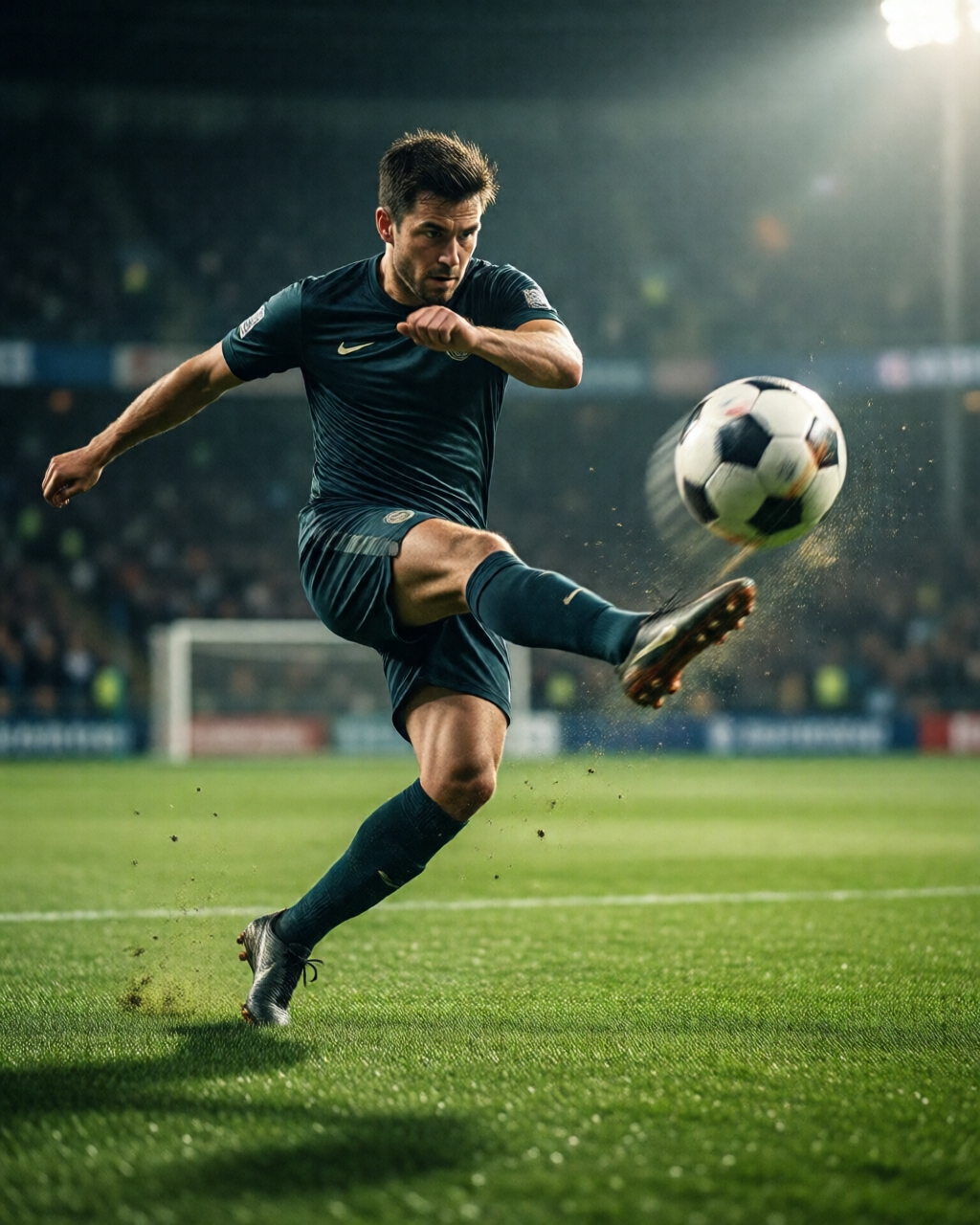 Football stadium scene — Catatan Pemain