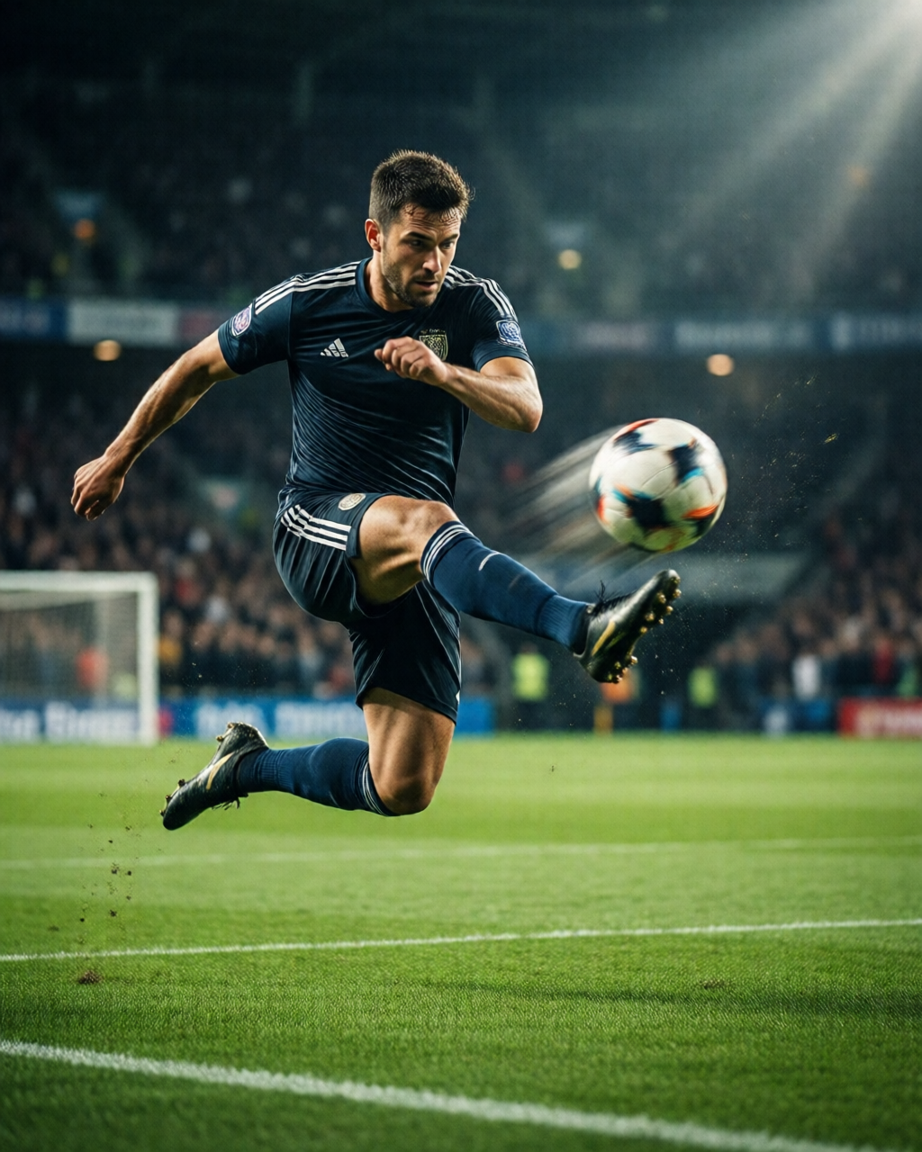 Football stadium scene — Pertandingan Live
