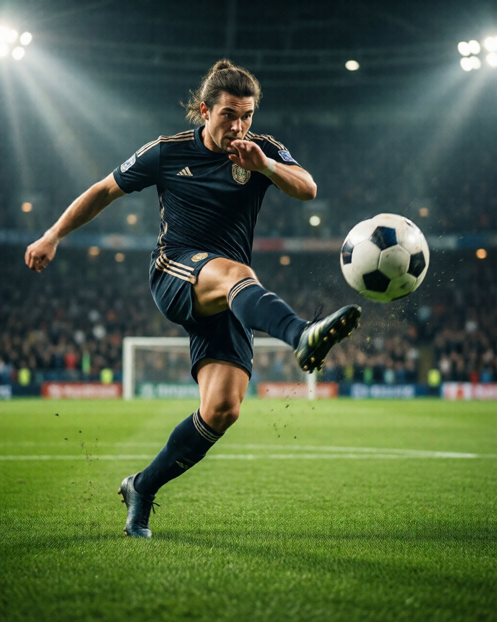 Football stadium scene — Analisa Taktik