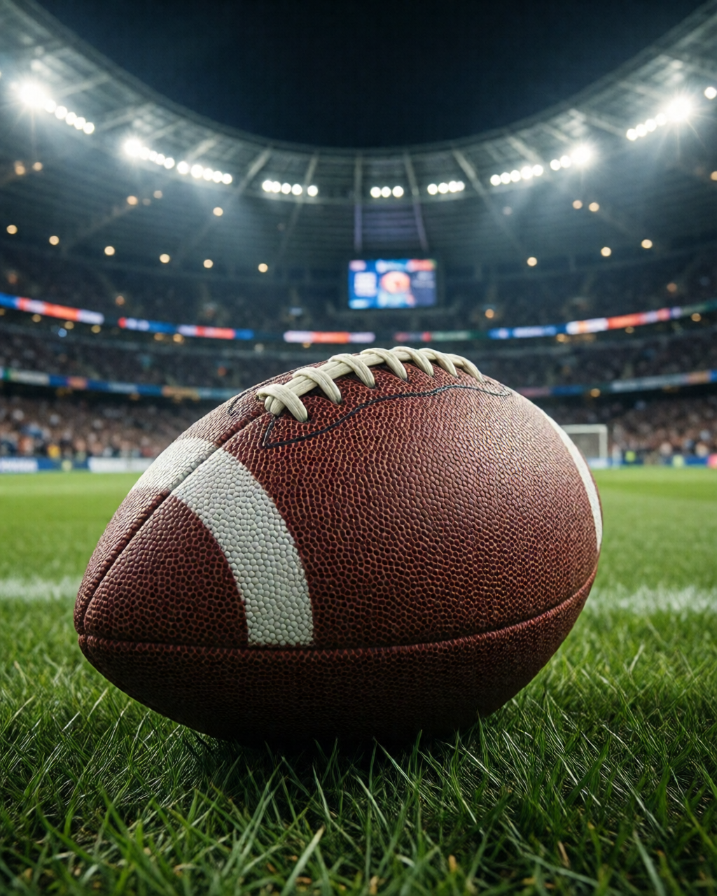 Football stadium scene — Info Piala Dunia