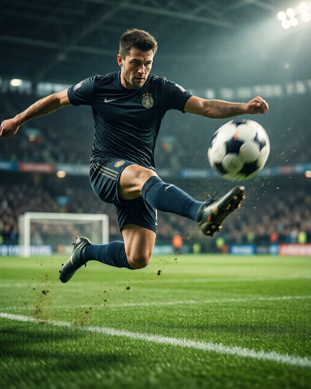 Football stadium scene — Fan Zone Sepak Bola
