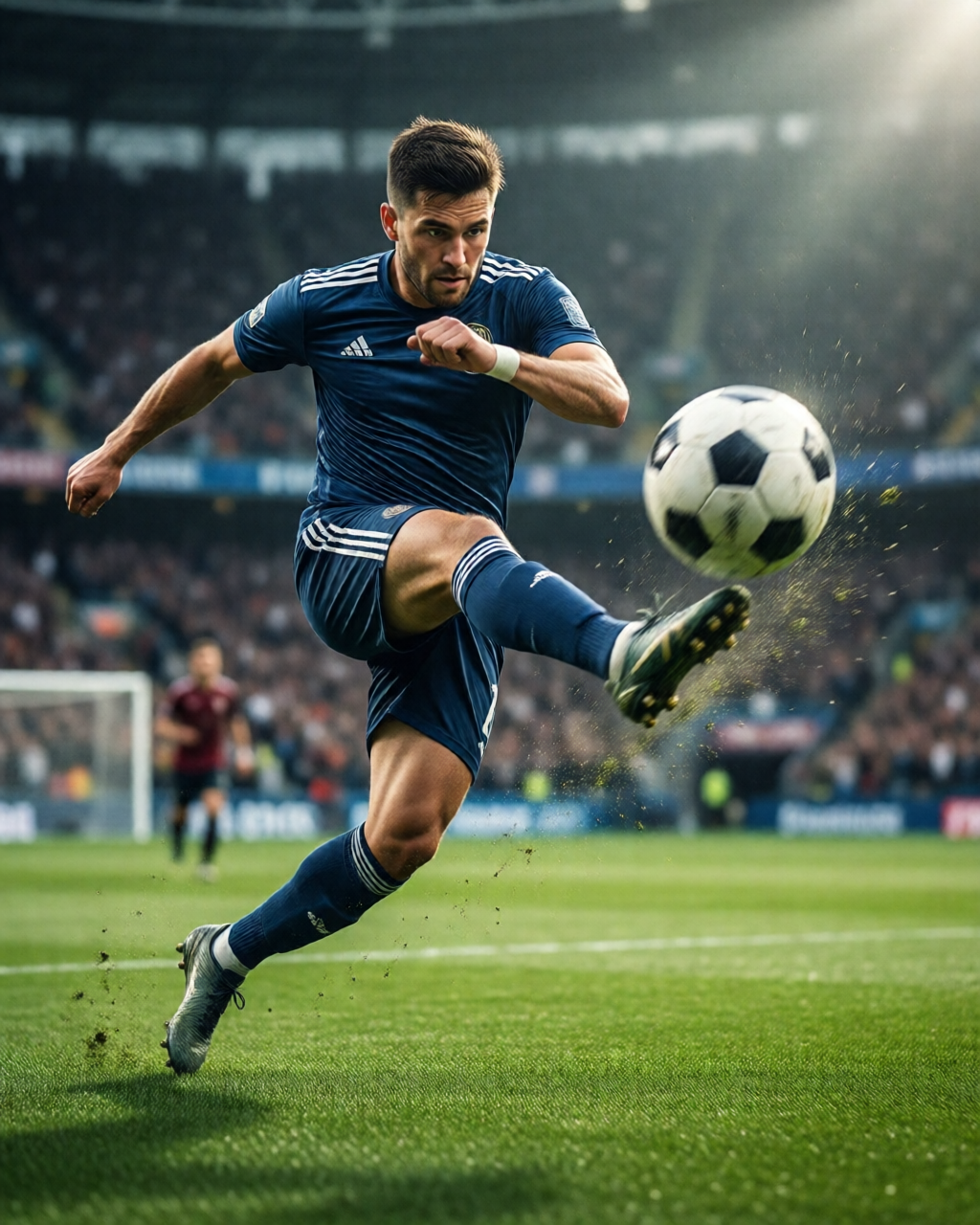 Football stadium scene — Fan Zone Sepak Bola