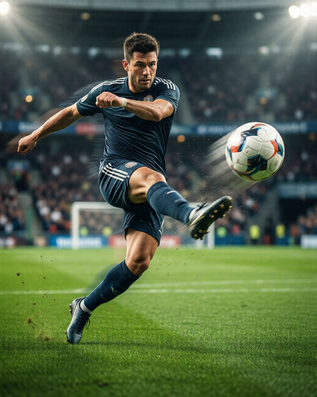 Football stadium scene — Ulasan Pertandingan