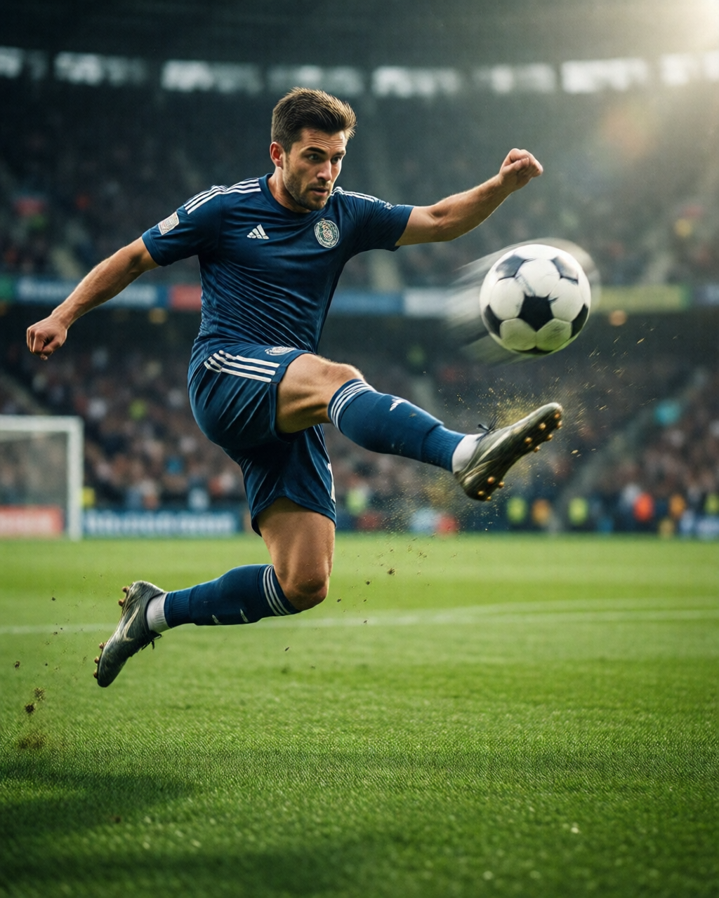 Football stadium scene — Pertandingan Live