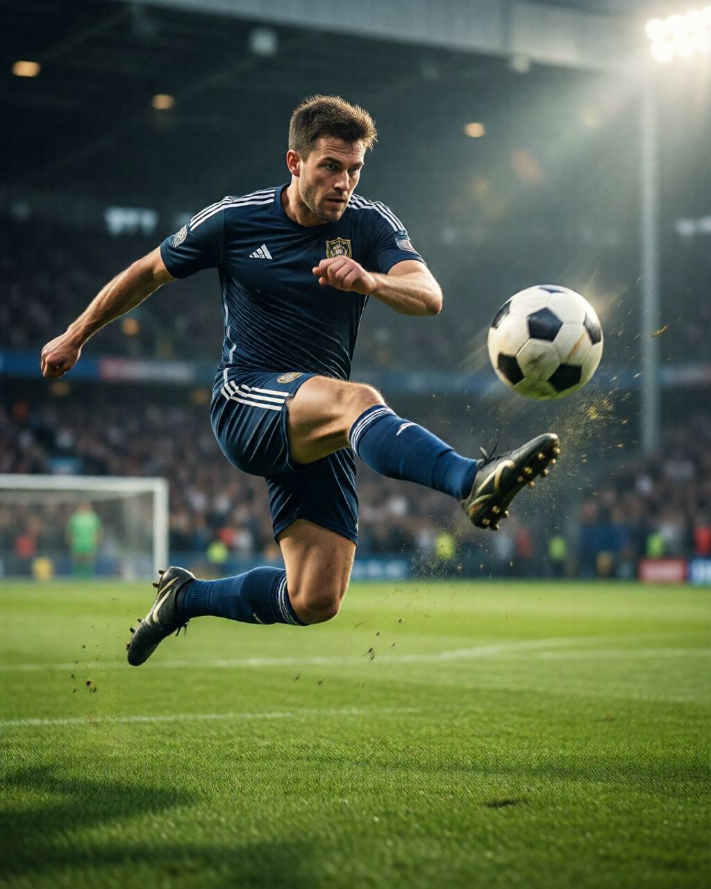 Football stadium scene — Analisa Taktik