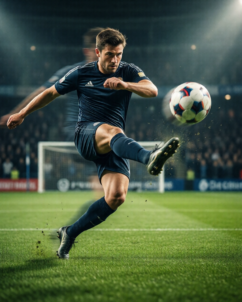 Football stadium scene — Pertandingan Live