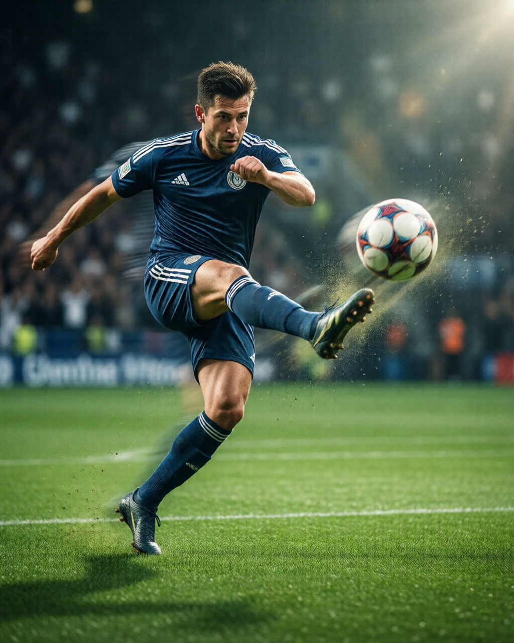 Football stadium scene — Fan Zone Sepak Bola