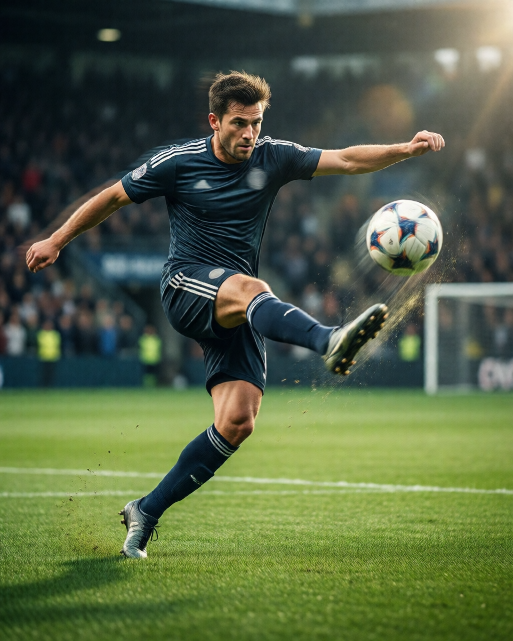 Football stadium scene — Catatan Pemain