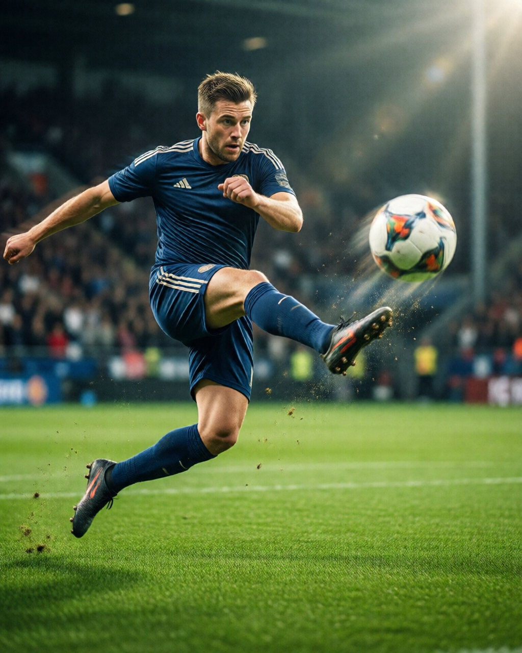 Football stadium scene — Pertandingan Live