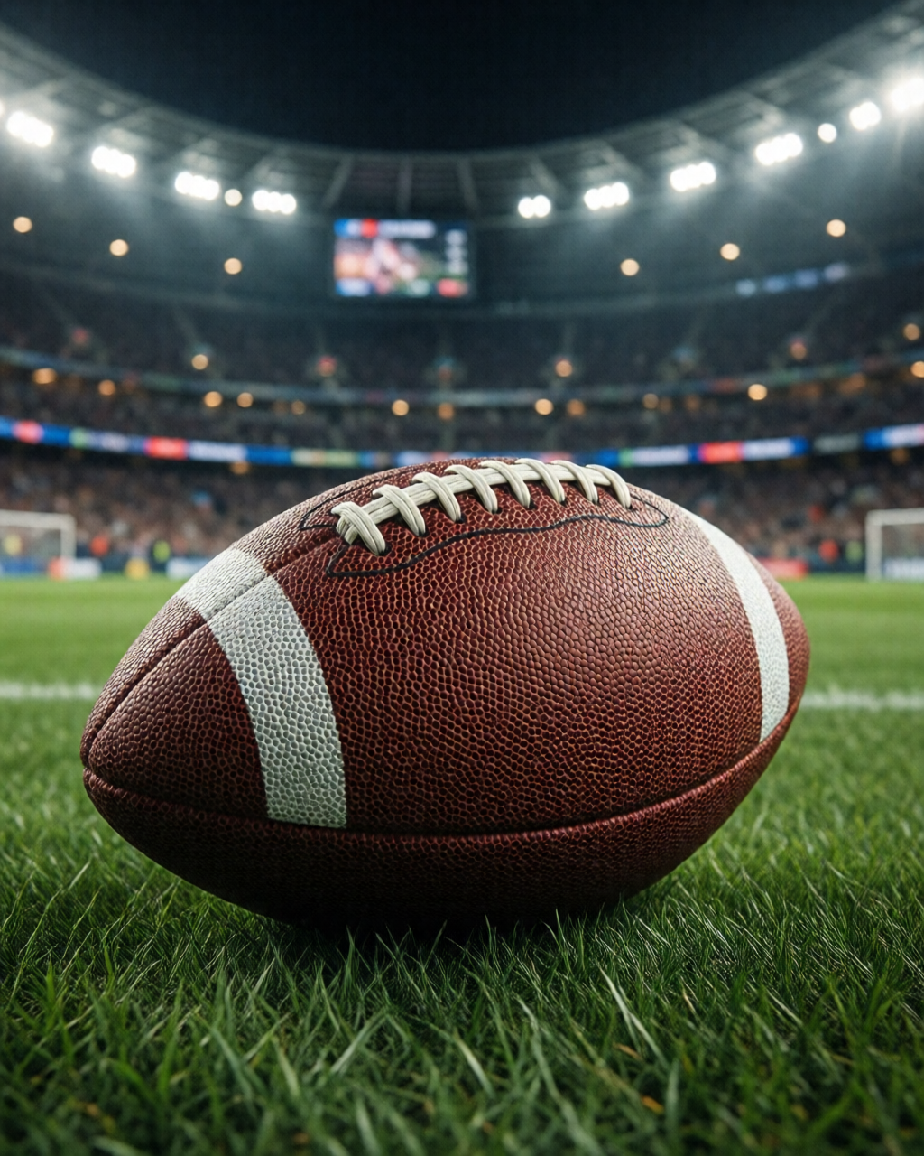 Football stadium scene — Info Piala Dunia
