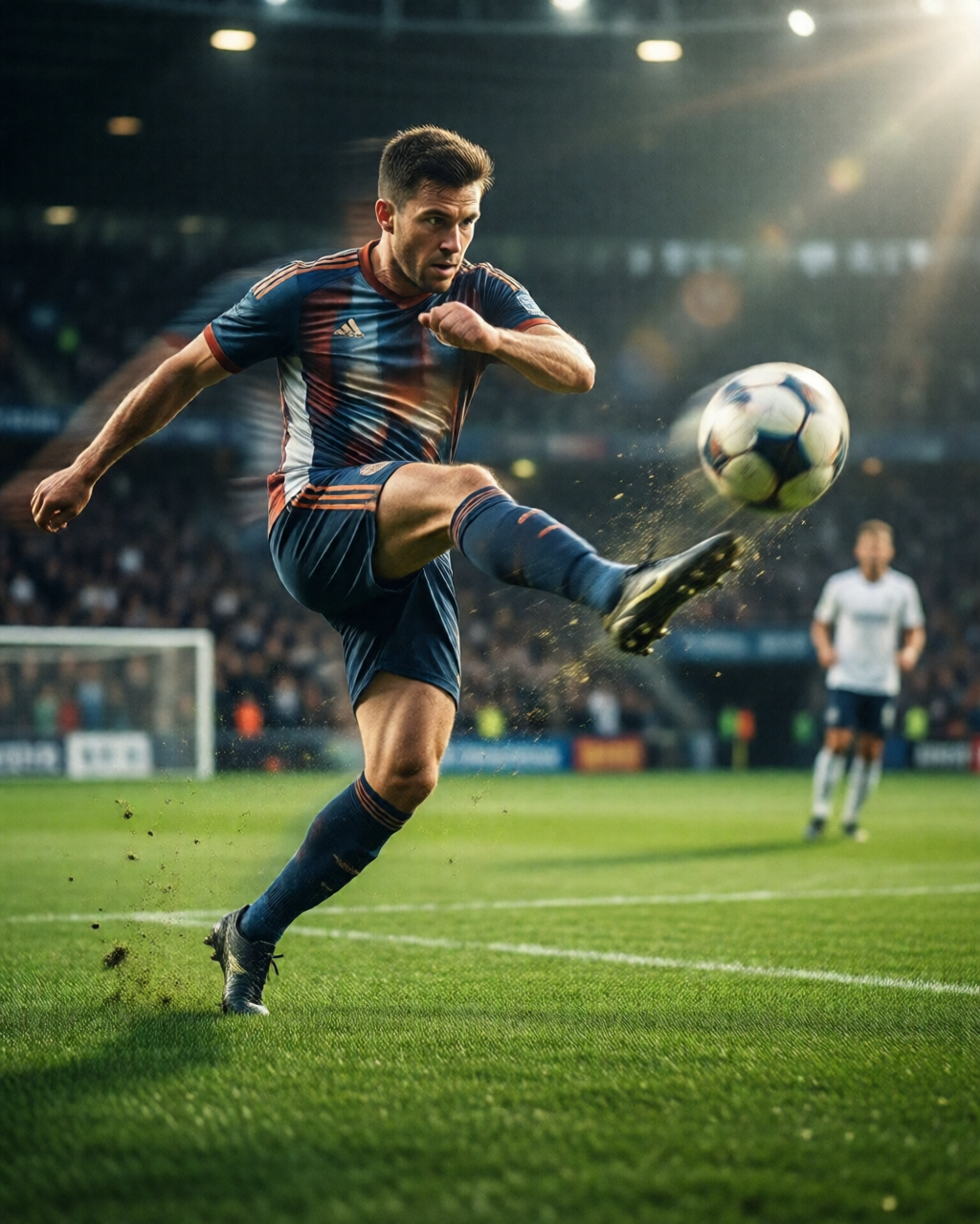 Football stadium scene — Ulasan Pertandingan