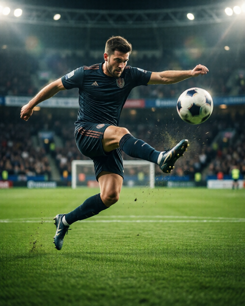Football stadium scene — Sudut Pelatih