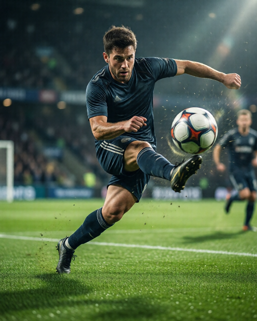Football stadium scene — Fan Zone Sepak Bola