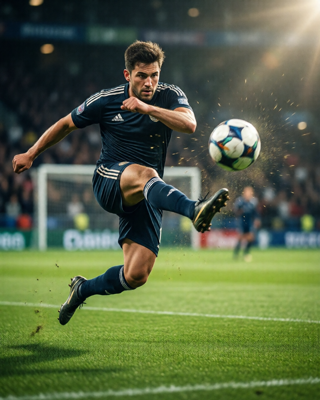 Football stadium scene — Strategi Tim