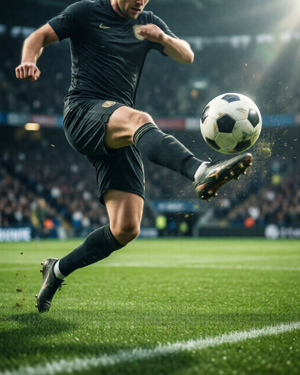 Football stadium scene — Analisa Taktik
