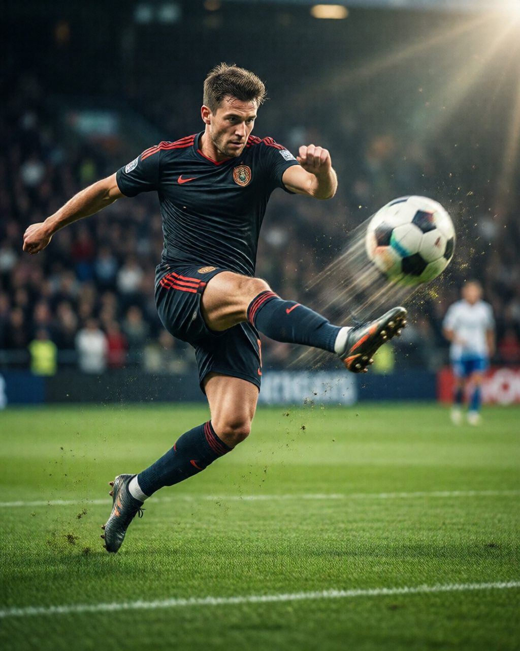 Football stadium scene — Strategi Tim