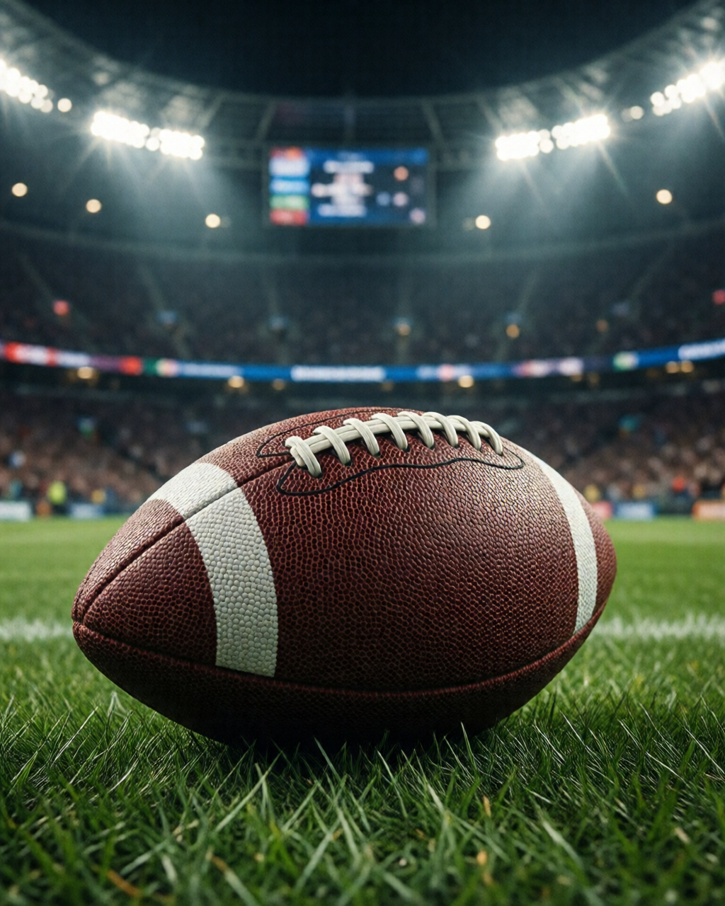 Football stadium scene — Fan Zone Sepak Bola