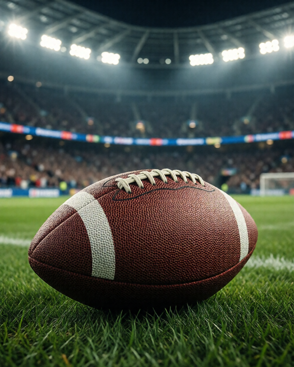 Football stadium scene — Info Piala Dunia