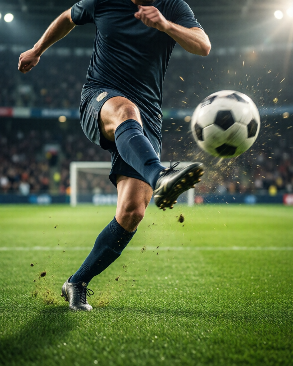 Football stadium scene — Ulasan Pertandingan