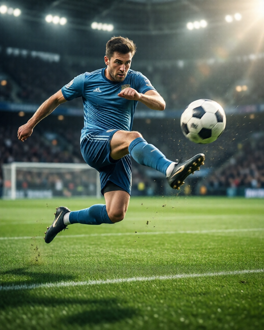 Football stadium scene — Strategi Tim
