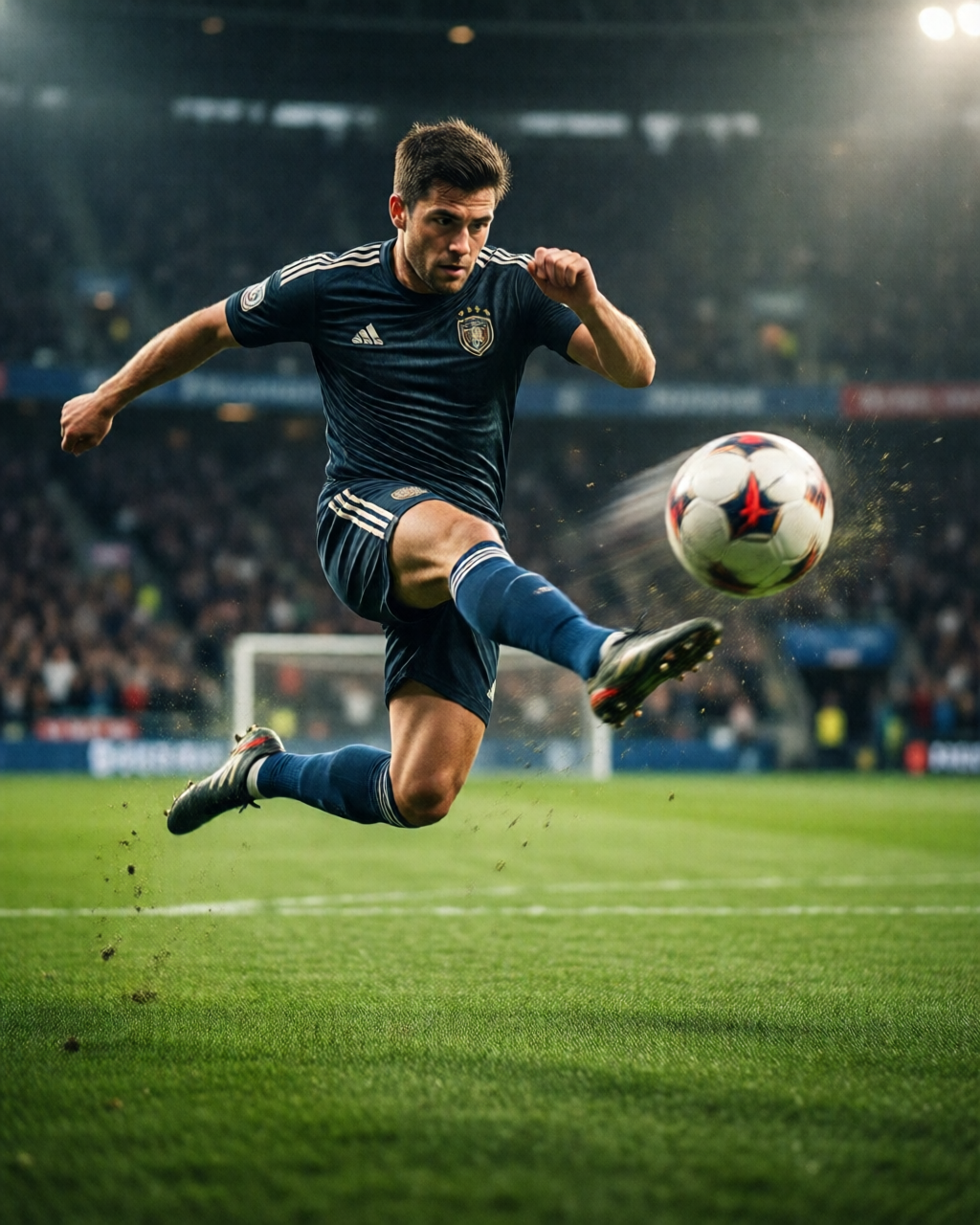 Football stadium scene — Fan Zone Sepak Bola