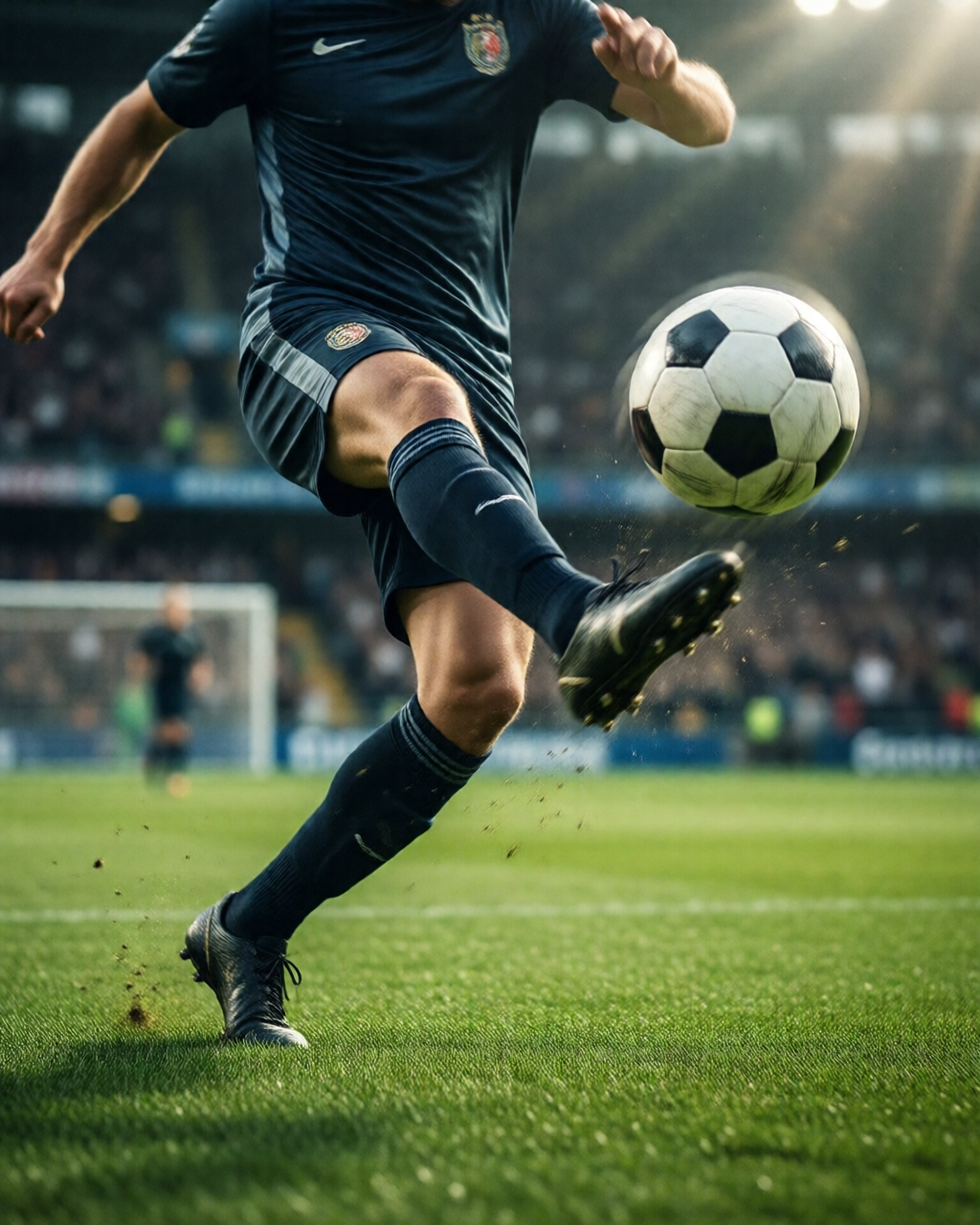 Football stadium scene — Ulasan Pertandingan