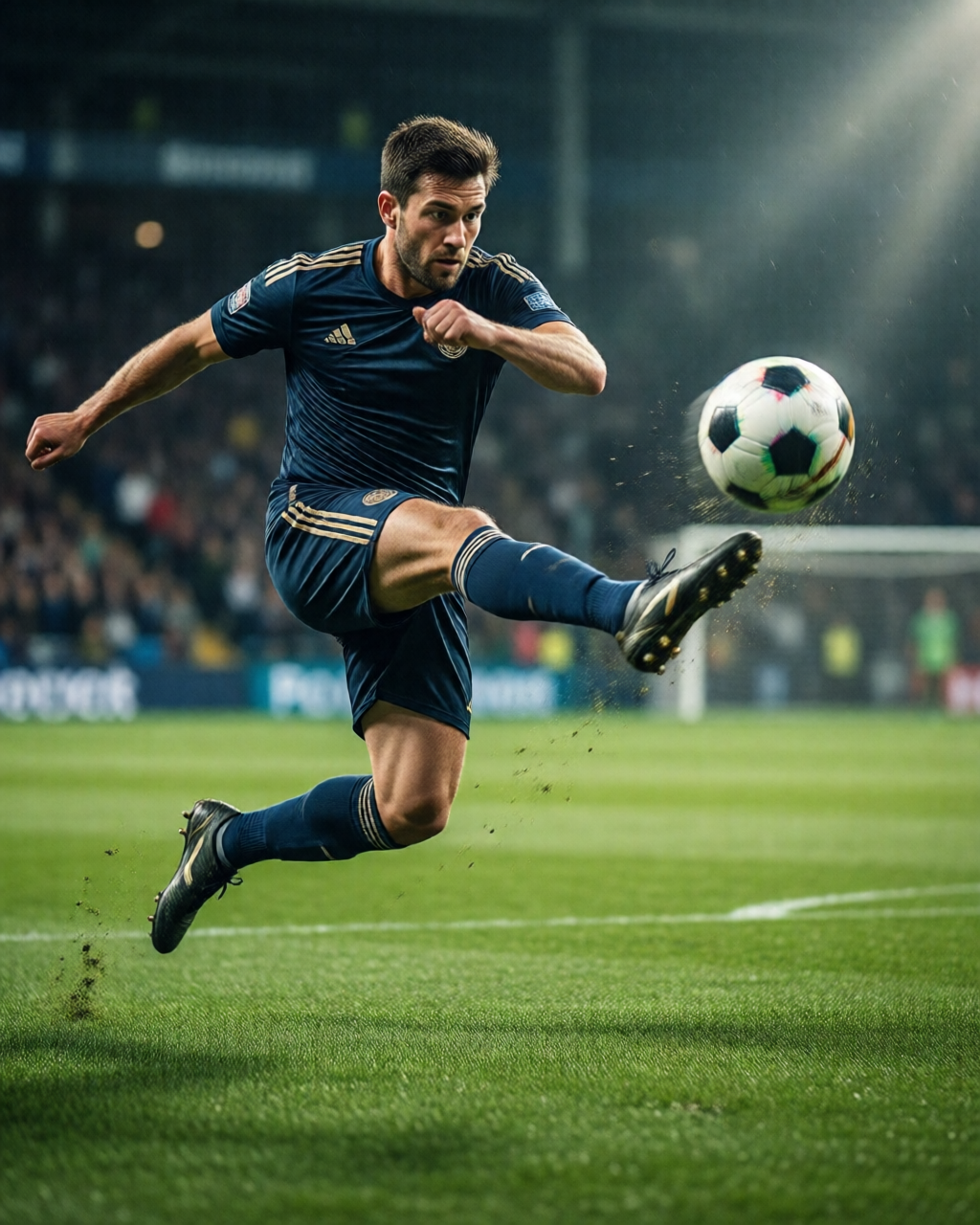 Football stadium scene — Strategi Tim