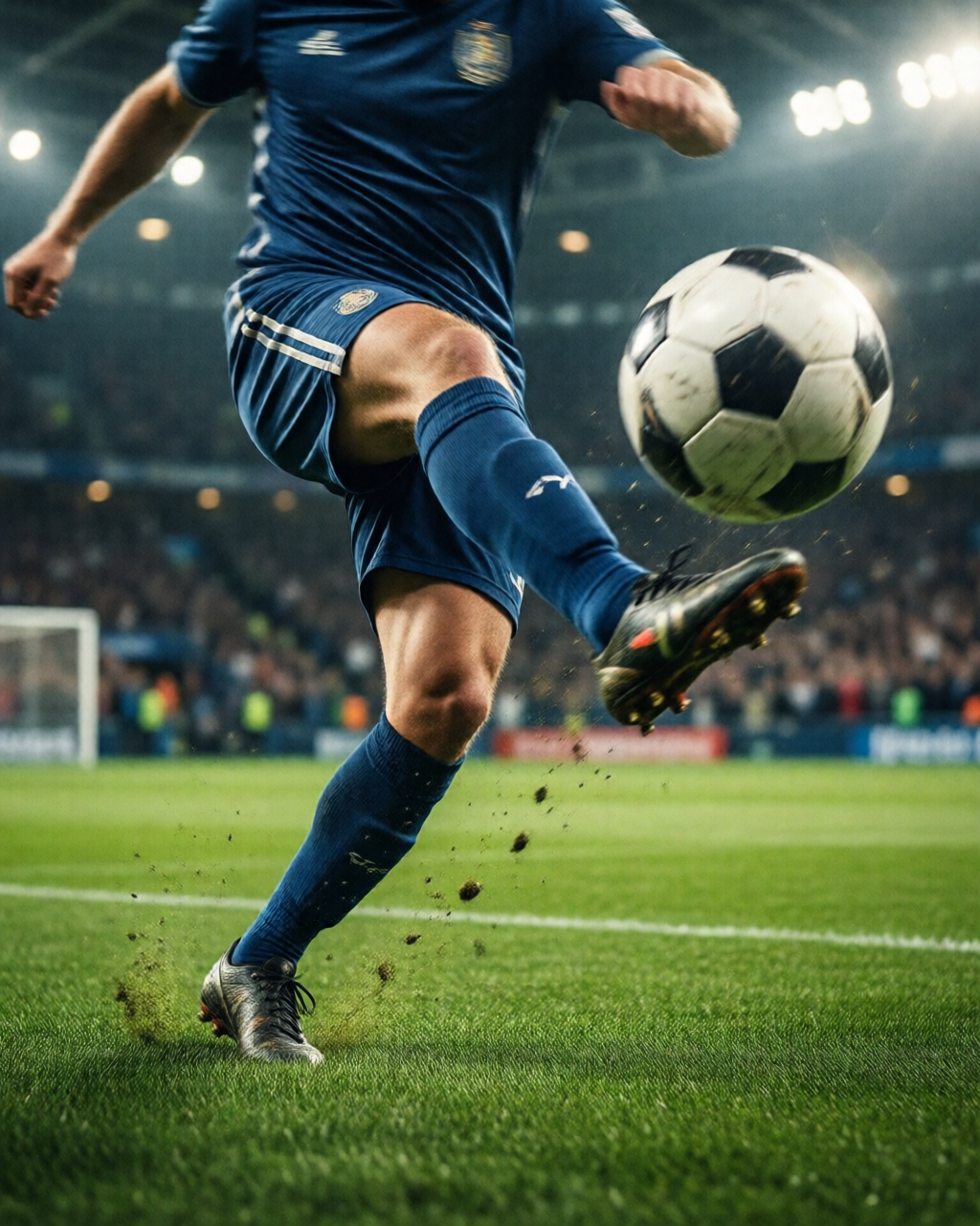 Football stadium scene — Sudut Pelatih