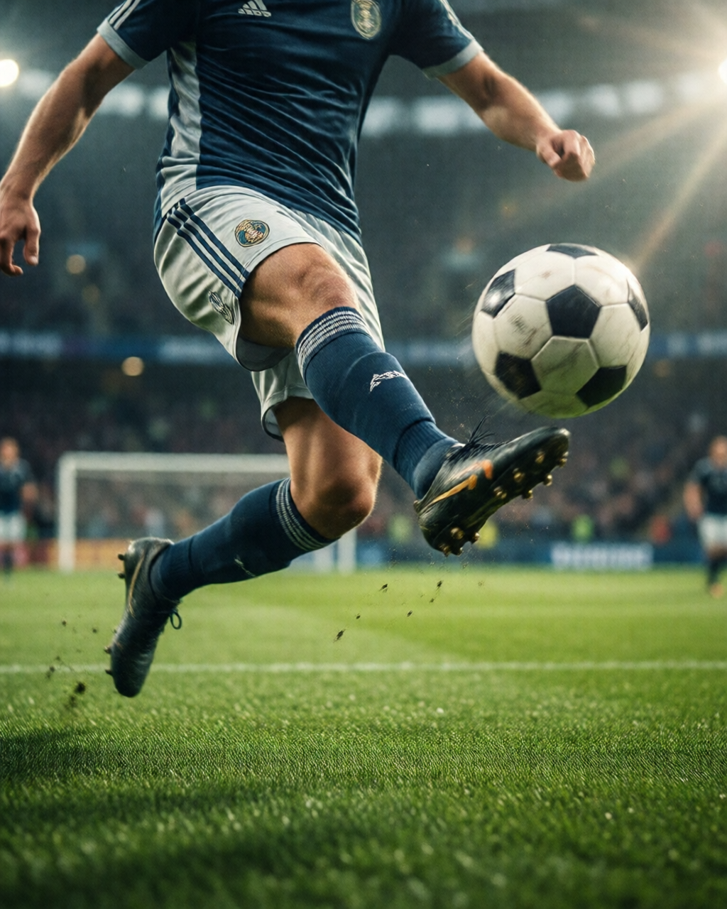 Football stadium scene — Catatan Pemain