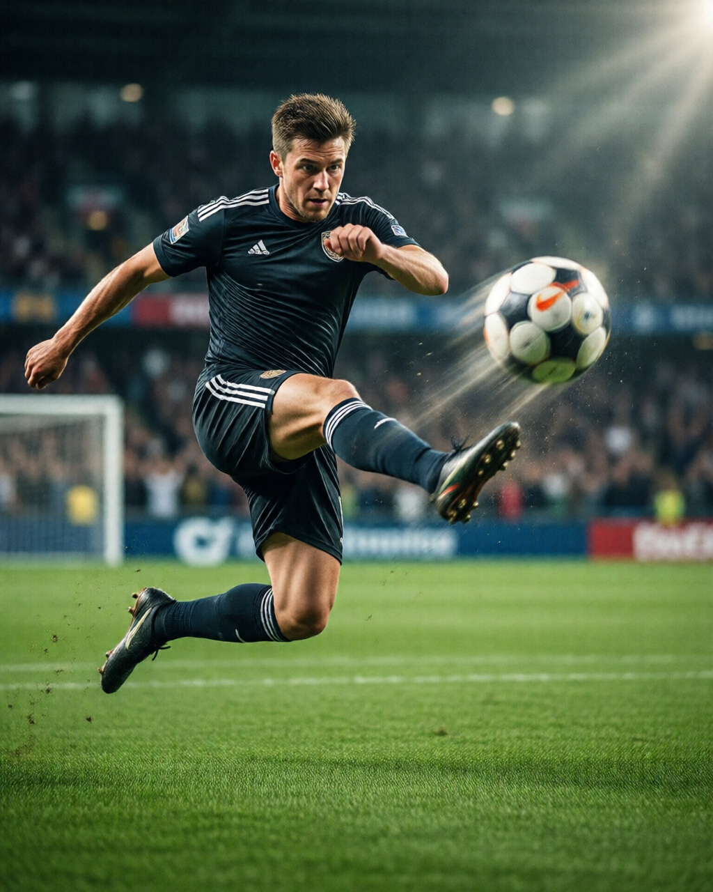 Football stadium scene — Info Piala Dunia