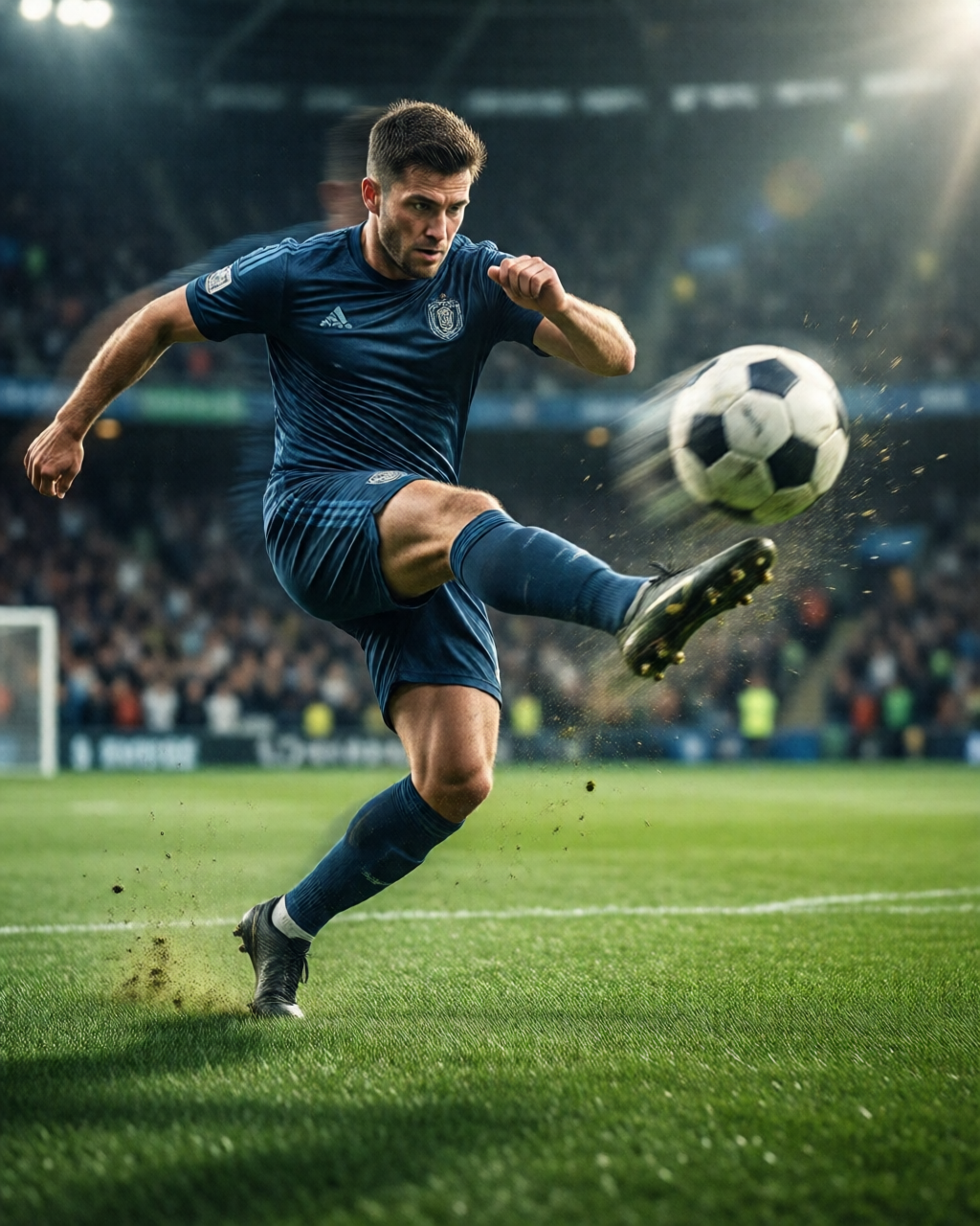 Football stadium scene — Catatan Pemain