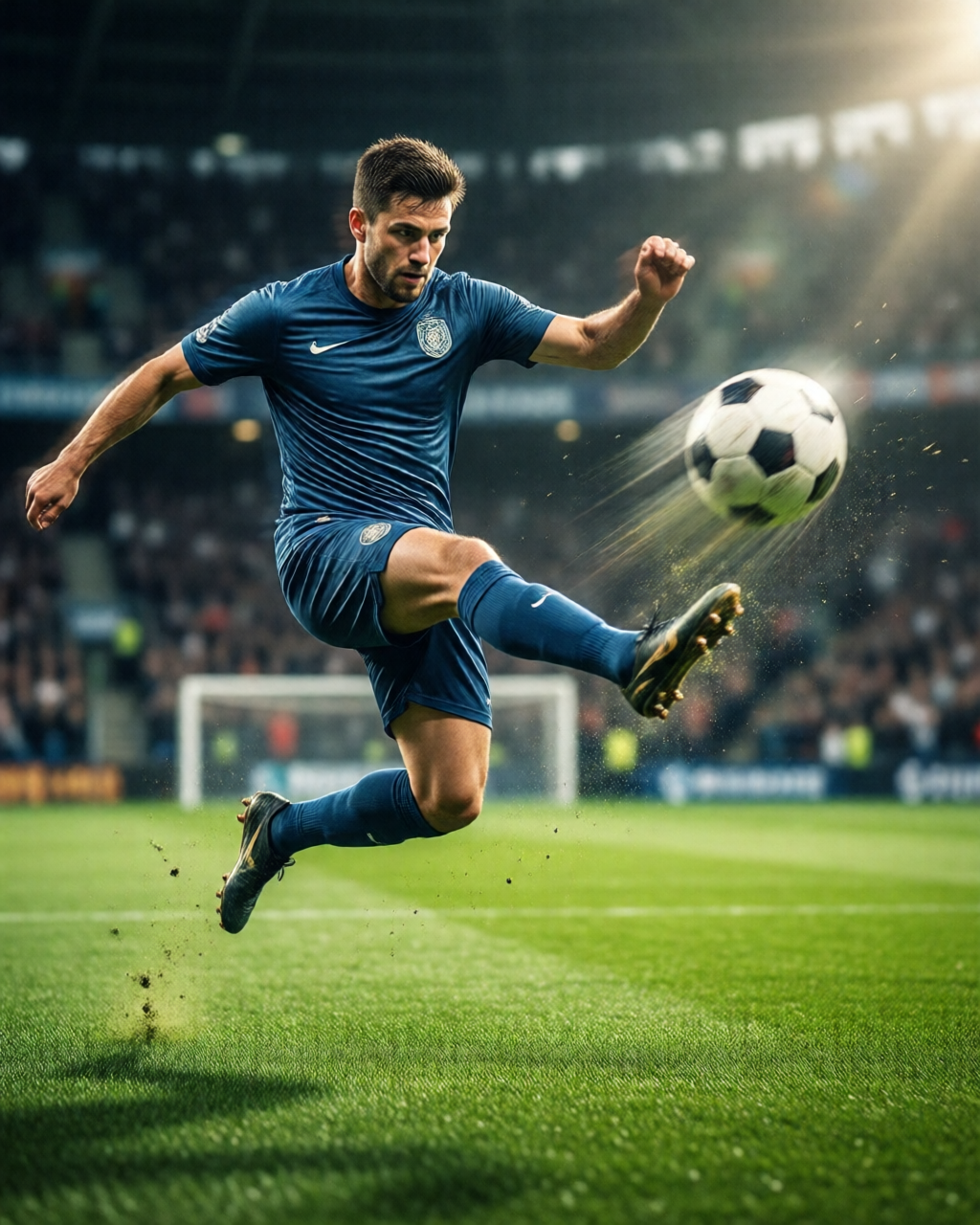 Football stadium scene — Pertandingan Live