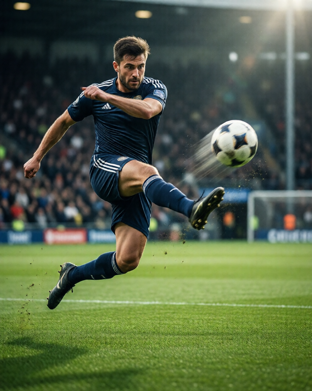Football stadium scene — Catatan Pemain